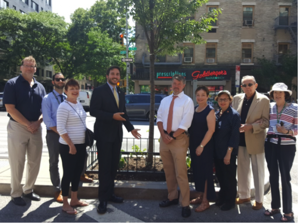 Tree Planters with Community Leaders