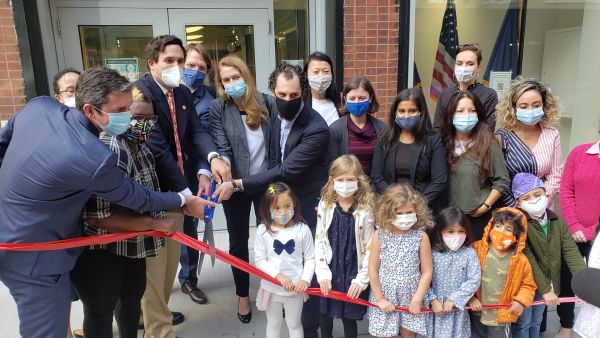 Ribbon Cutting at Pre-K