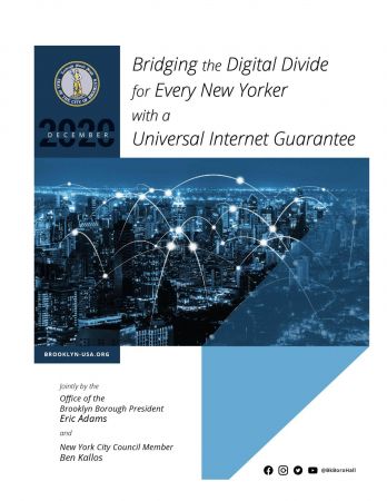 Bridging the Digital Divide for Every New Yorker with a Universal Internet Guarantee 